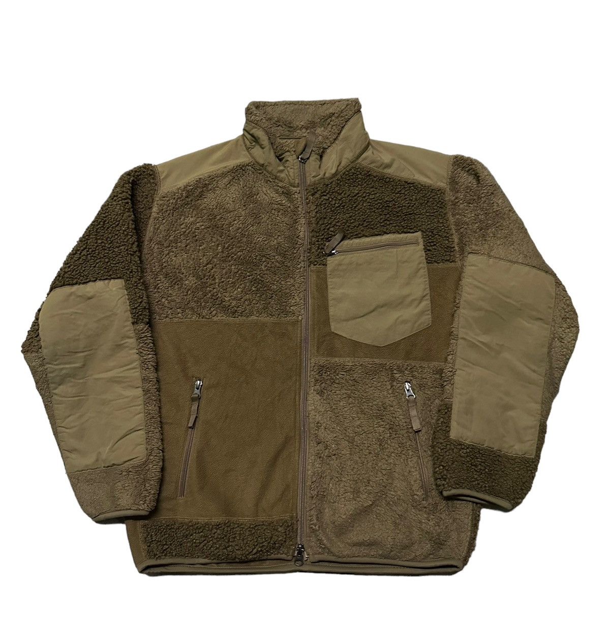 Engineered Garments × Uniqlo Engineered Garments patchwork deep pile fleece jacket Size US S / EU 44-46 / 1 - 6 Thumbnail