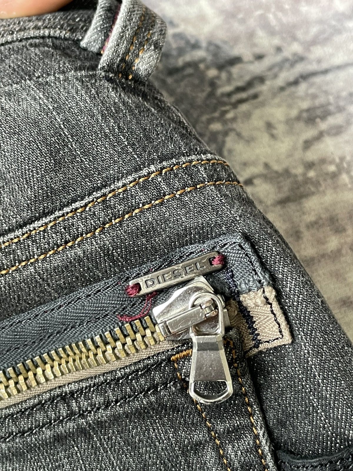 Diesel Diesel Slammer Straight Jeans Size US 30 / EU 46 - 7 Thumbnail