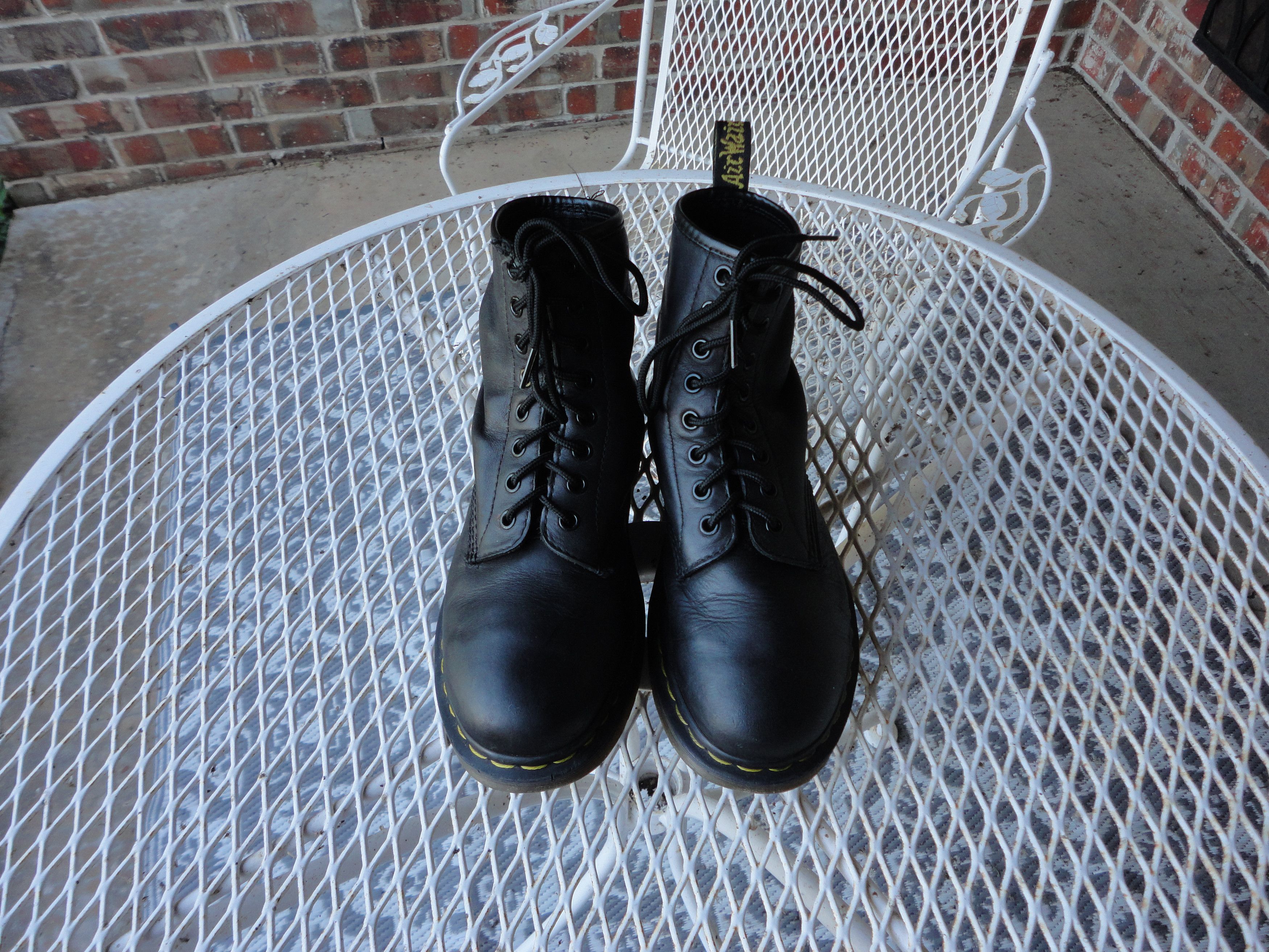 Dr. Martens DR MARTENS Black 1460 Combat Boots Size 6 Size US 6 / EU 39 - 1 Thumbnail
