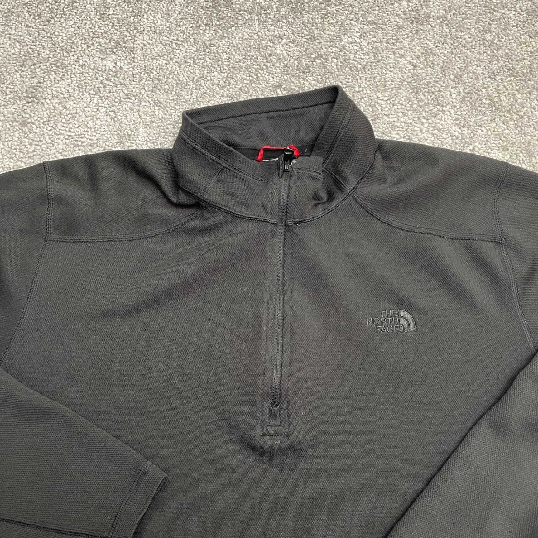 The North Face The North Face Polartec Active Jacket Womens Large Black 1/4 Zip Outdoor Hiking Size L / US 10 / IT 46 - 3 Thumbnail