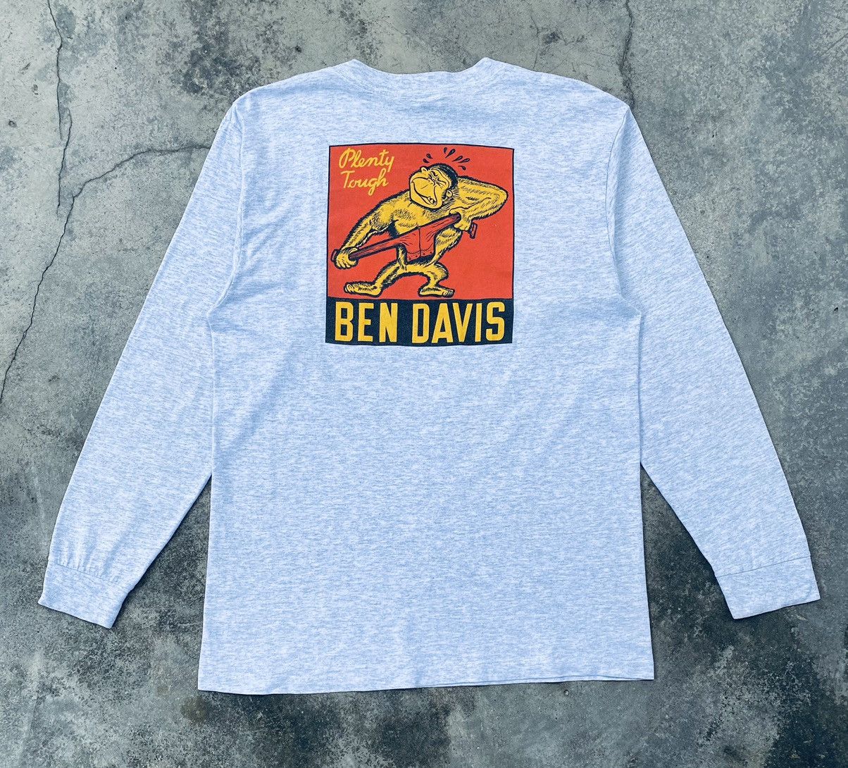 Ben Davis Vintage 90s Ben Davis Back Print Long Sleeve Size US L / EU 52-54 / 3 - 2 Thumbnail