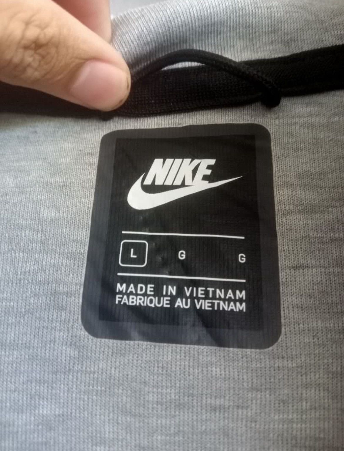 Nike Nike Tech Fleece Full-Zip Windrunner Logo Hoodie 🩶 Size US L / EU 52-54 / 3 - 2 Thumbnail