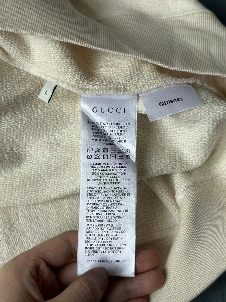 Gucci Gucci Mickey hoodie 2502-Nextarrow Size US L / EU 52-54 / 3 - 4 Thumbnail
