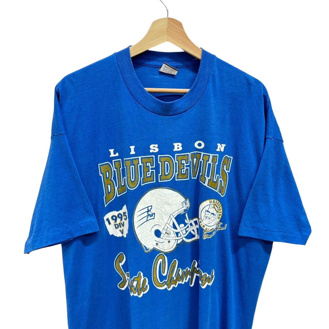 Vintage Vintage Lisbon Blue devils t-shirt size: 2XL Size US XXL / EU 58 / 5 - 2 Thumbnail