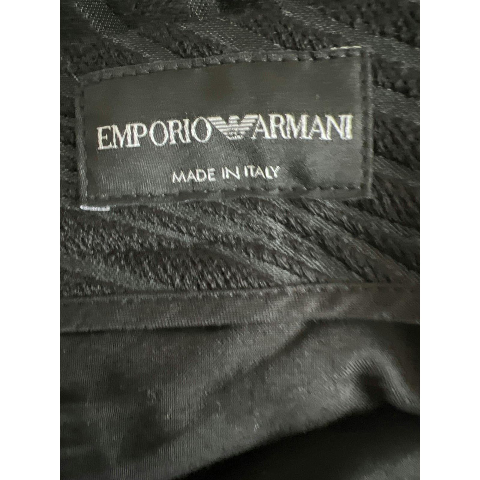 Emporio Armani Emporio Armani Cuffed jacquard trousers Size US 32 / EU 48 - 5 Thumbnail