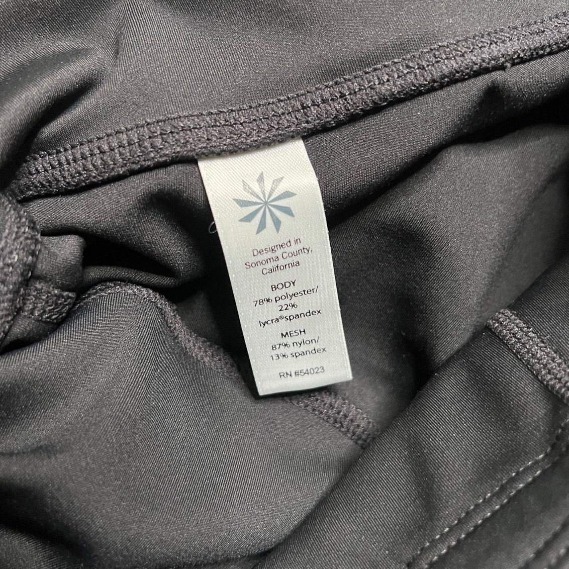 Athleta Athleta Women’s Gray Floral Mesh Panel Athletic Leggings - S Size 26" / US 2 / IT 38 - 7 Thumbnail