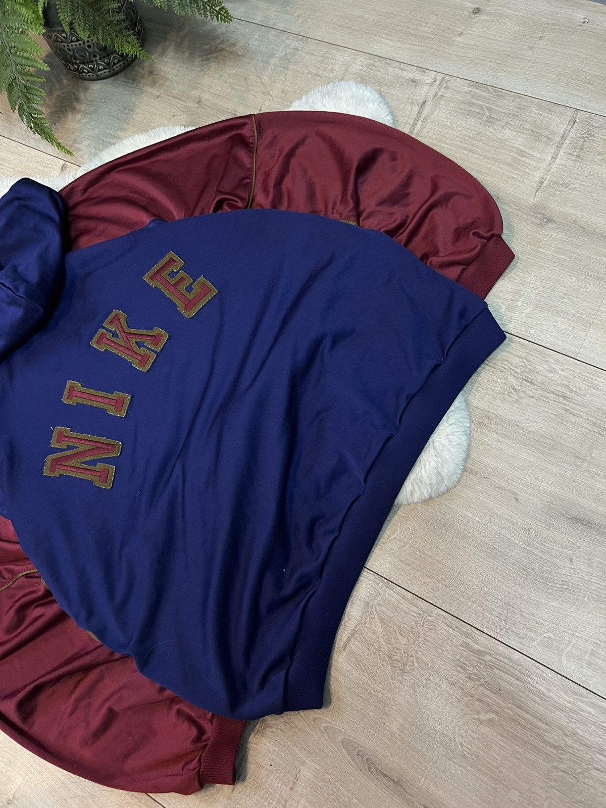 Nike × Vintage 90s Vintage Nike ZIP hoodie Big logo Rare Size US XL / EU 56 / 4 - 3 Thumbnail