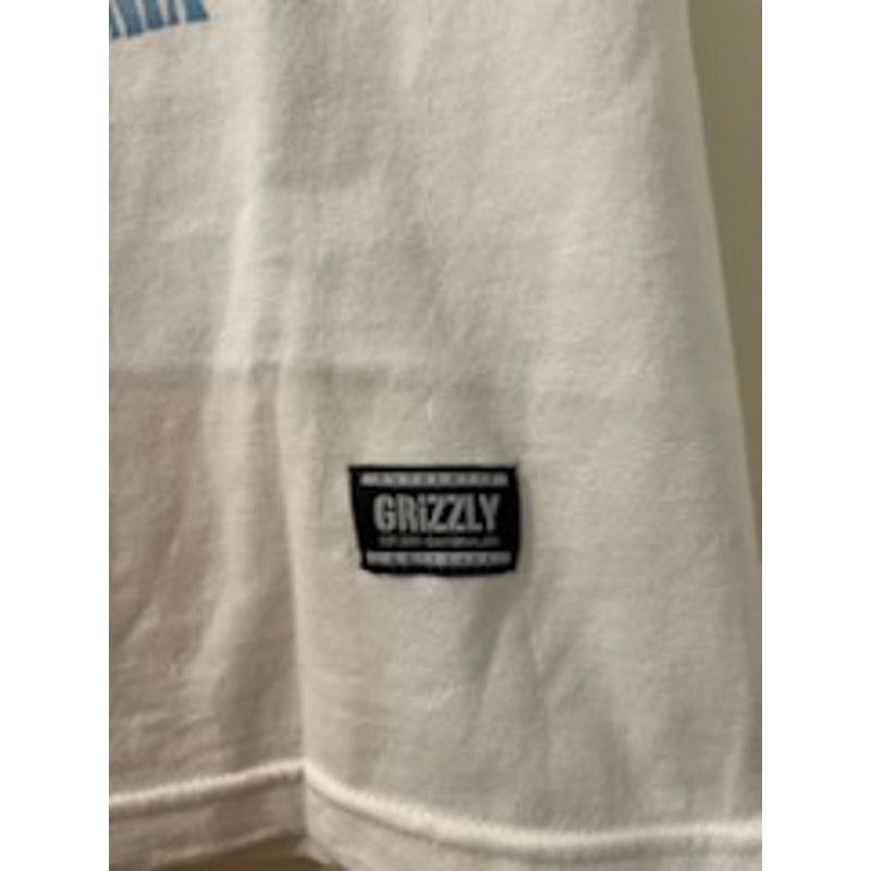 Grizzly Griptape Grizzly Mens Small White Graphic T-Shirt Size US S / EU 44-46 / 1 - 2 Thumbnail
