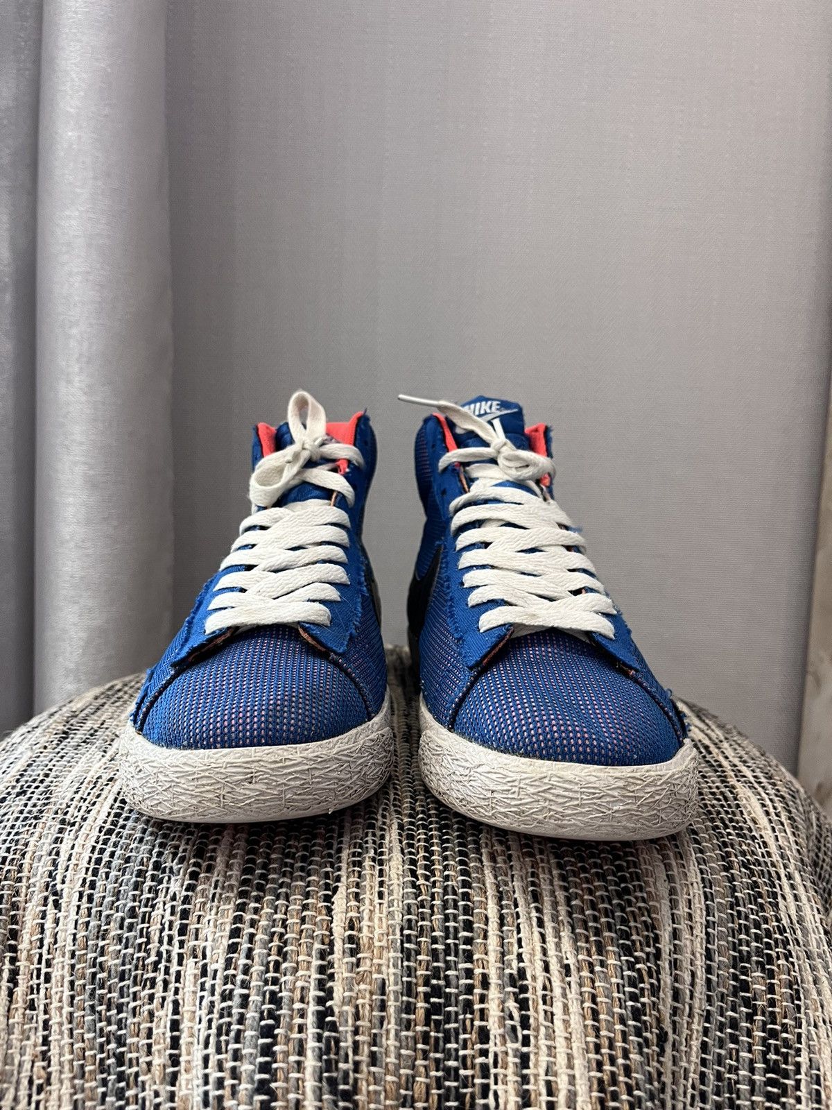 Nike × Vintage Vintage Nike Blazer Mid sneakers sk8 hype rare Size US 7 / IT 37 - 3 Thumbnail
