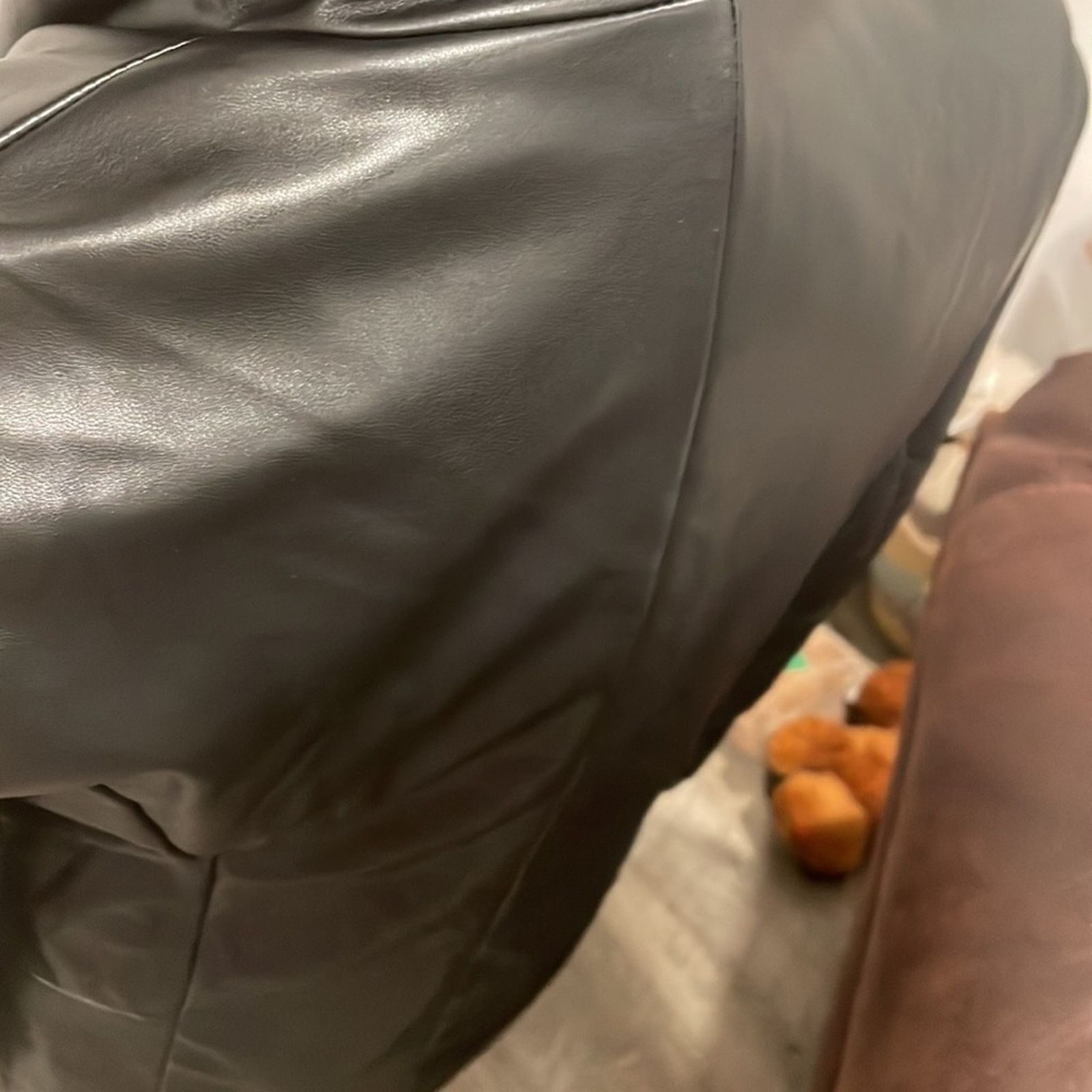 Other Leather-effect single-breasted blazer Size M / US 6-8 / IT 42-44 - 7 Thumbnail