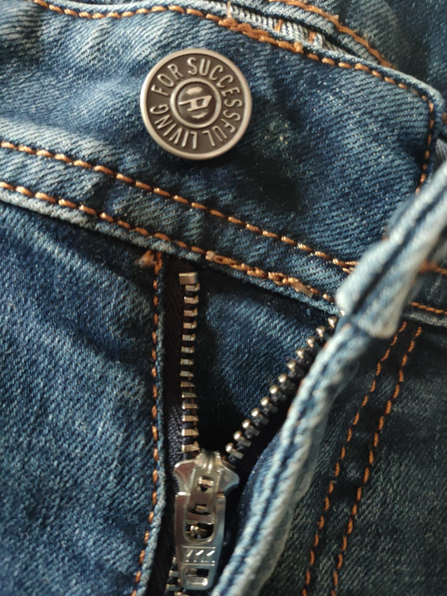 Diesel Diesel Slim Fit Blue Jeans – US 31 IT46 – Distressed Look Size US 31 - 4 Thumbnail