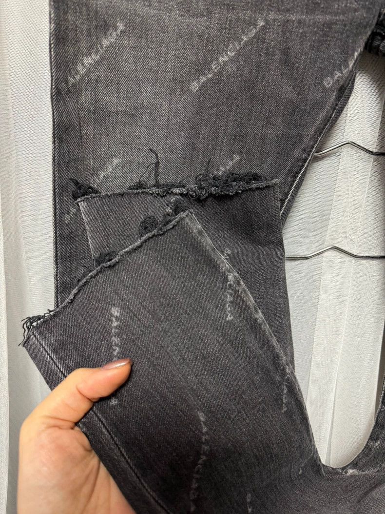 Balenciaga Balenciaga balenciaga highwaisted denim pencil pants -2507 Size US 26 / EU 42 - 2 Thumbnail