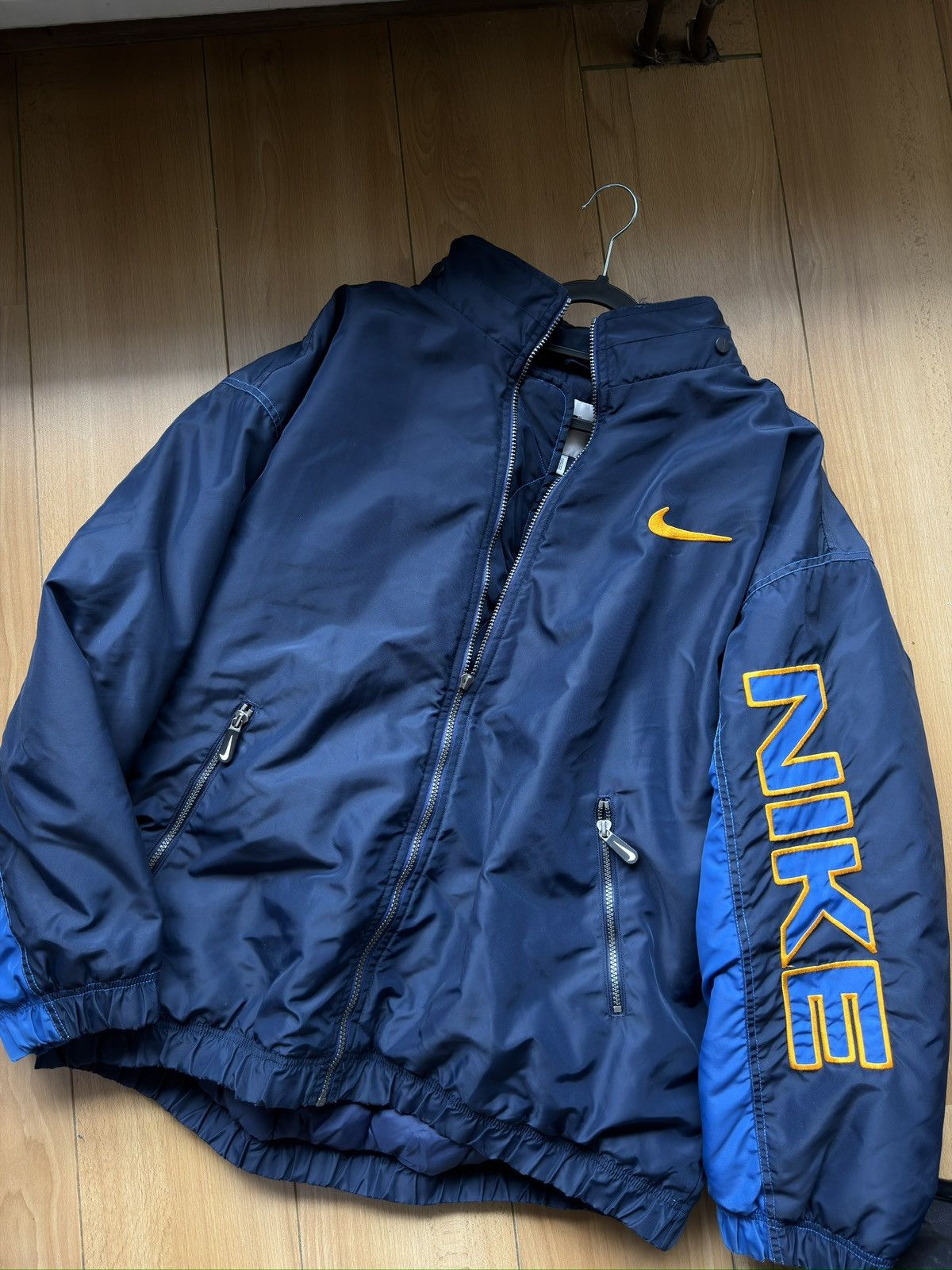 Nike Nike vintage jacket bomber Size US XL / EU 56 / 4 - 4 Thumbnail