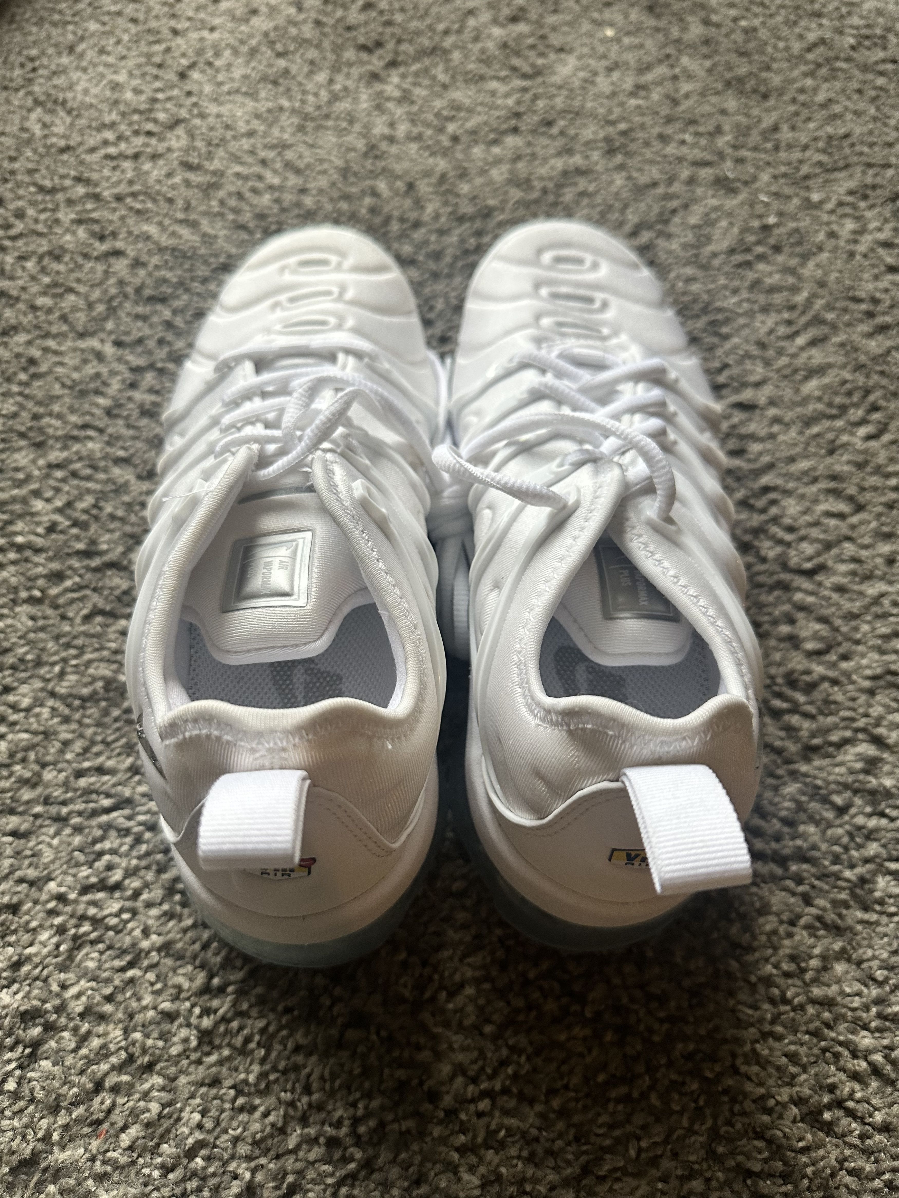 Nike Nike Air Vapormax Plus White Chrome Size US 7 / IT 37 - 5 Thumbnail
