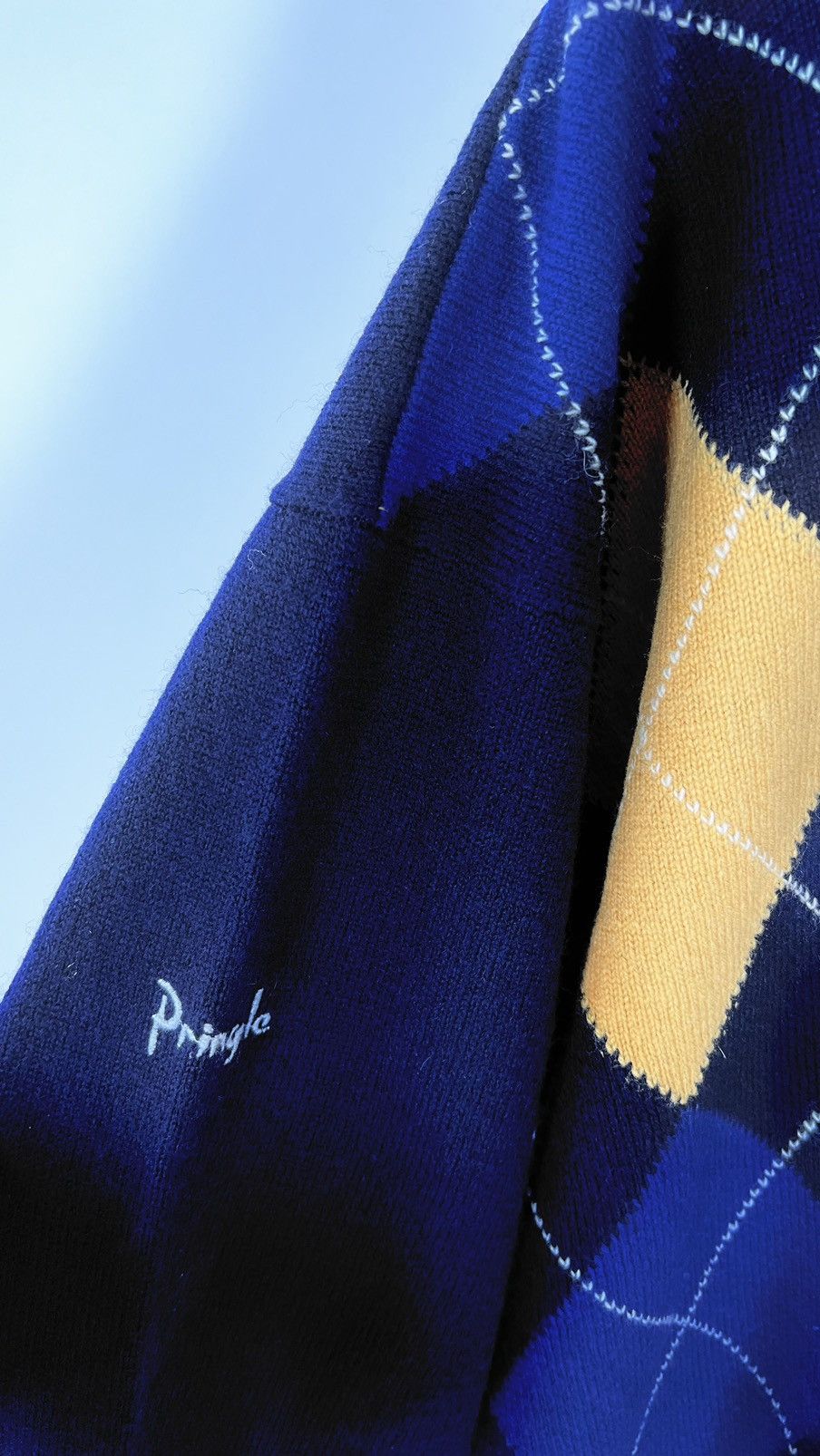 Pringle Of Scotland PRINGLE SPORTS Scotland Navy blue wool sweater XXL Size US XXL / EU 58 / 5 - 5 Thumbnail