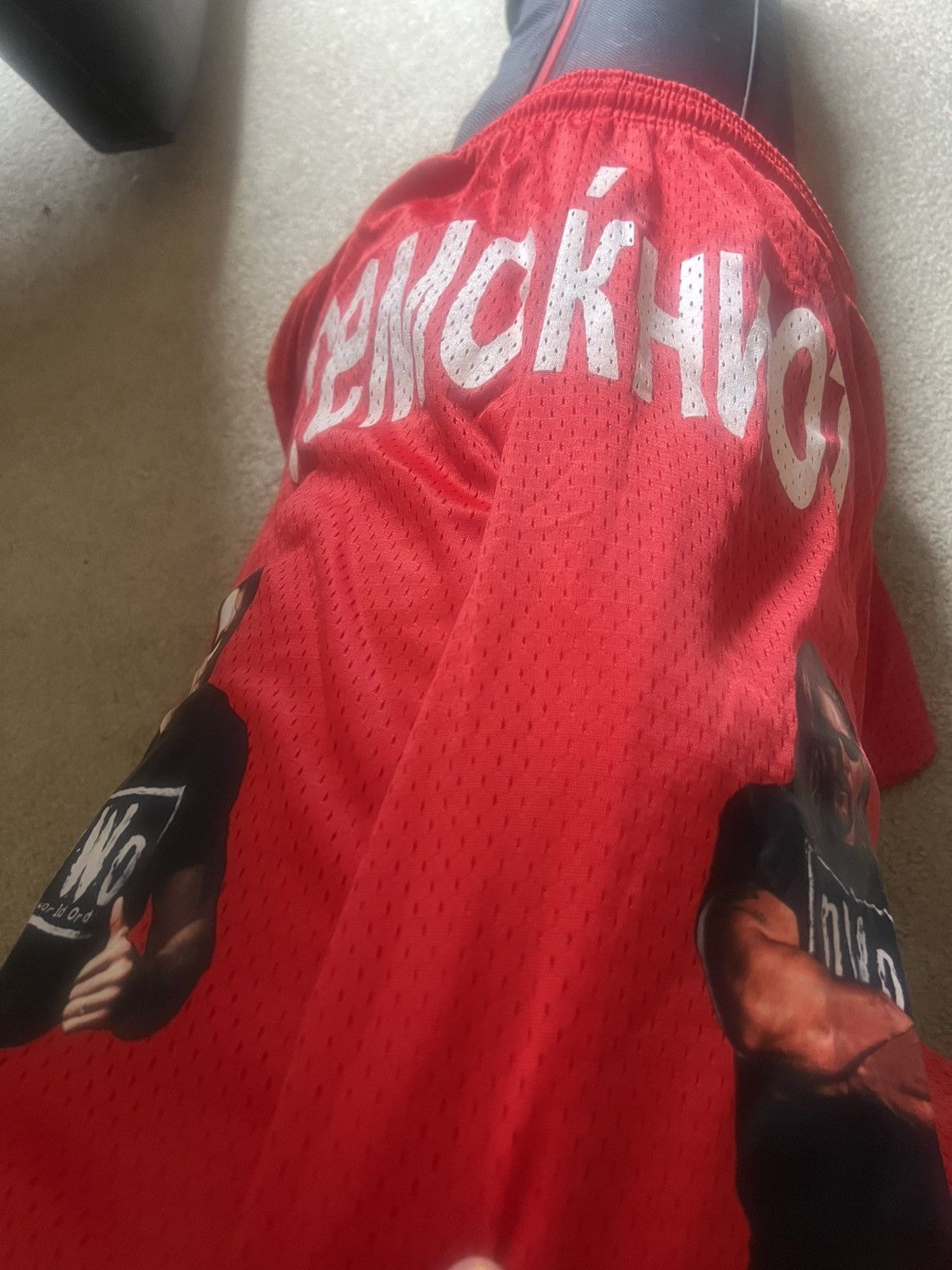 Champion 4th Rope Champion Westside Gunn NWO red shorts medium Size US 30 / EU 46 - 3 Thumbnail