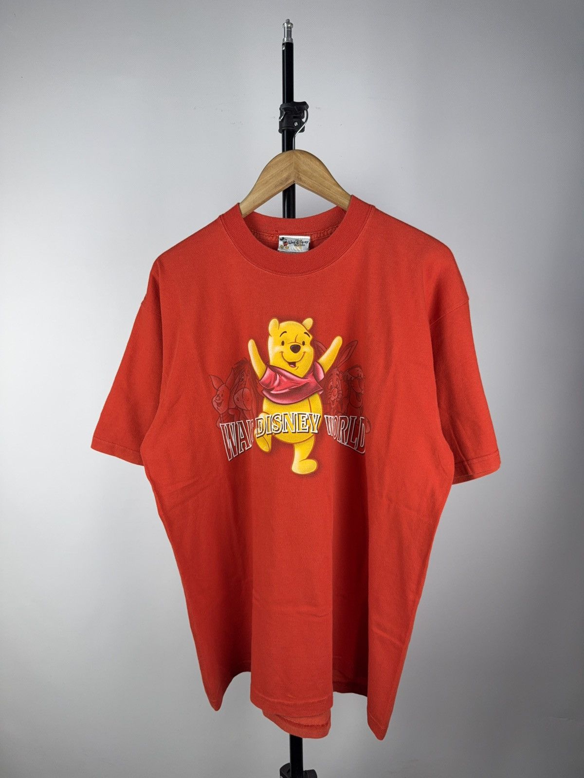 Vintage 1990s Disney World Winnie the Pooh Big Logo T-Shirt