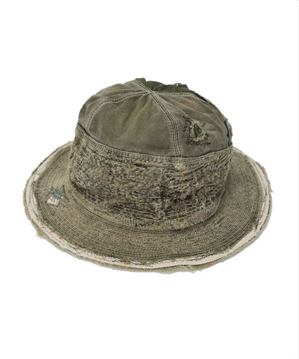 Kapital Kapital chino old man and sea hat crash remake Size ONE SIZE - 1 Thumbnail