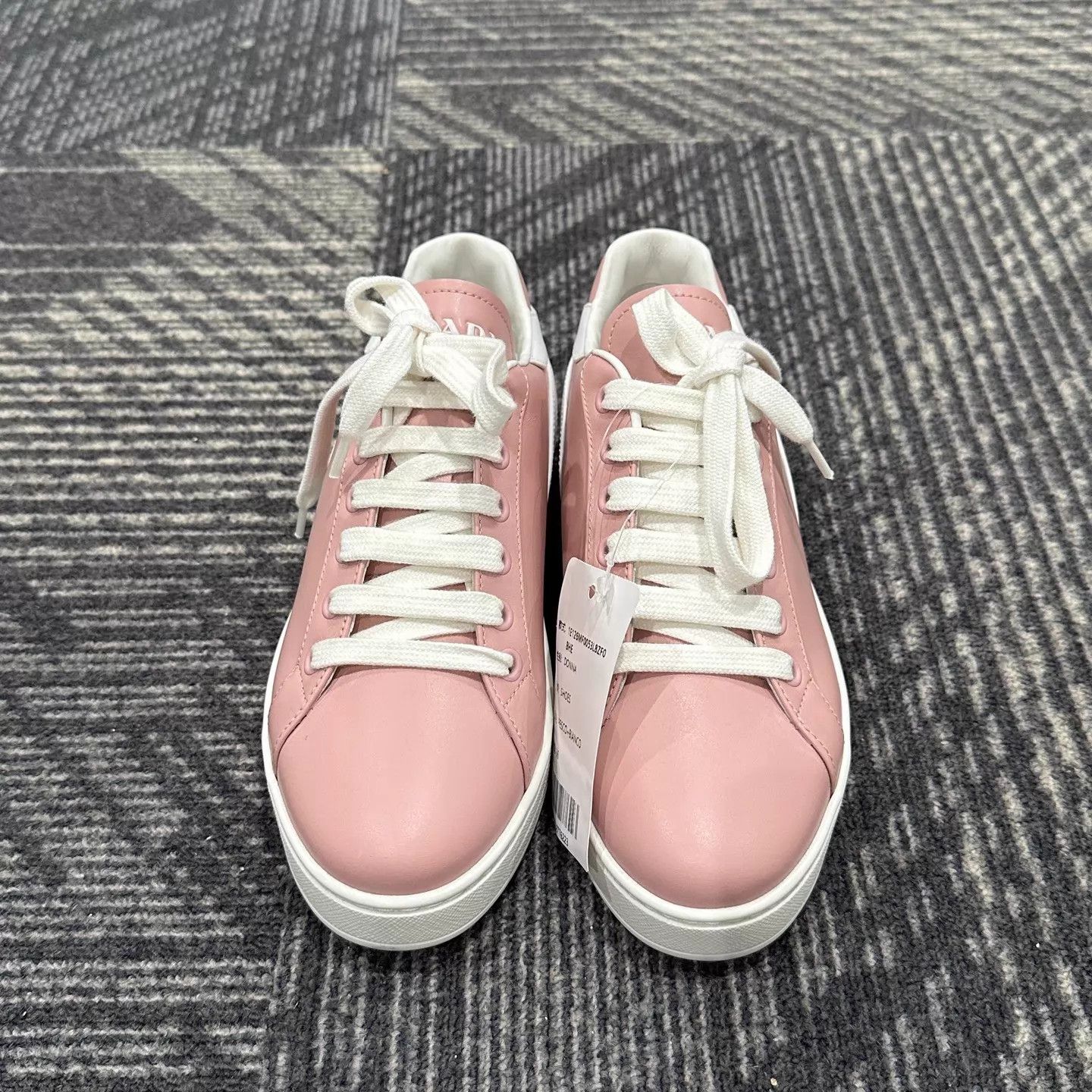 Prada Prada Women's Blush Pink Sneaker 36 New with Box Size US 5.5 / IT 35.5 - 2 Thumbnail