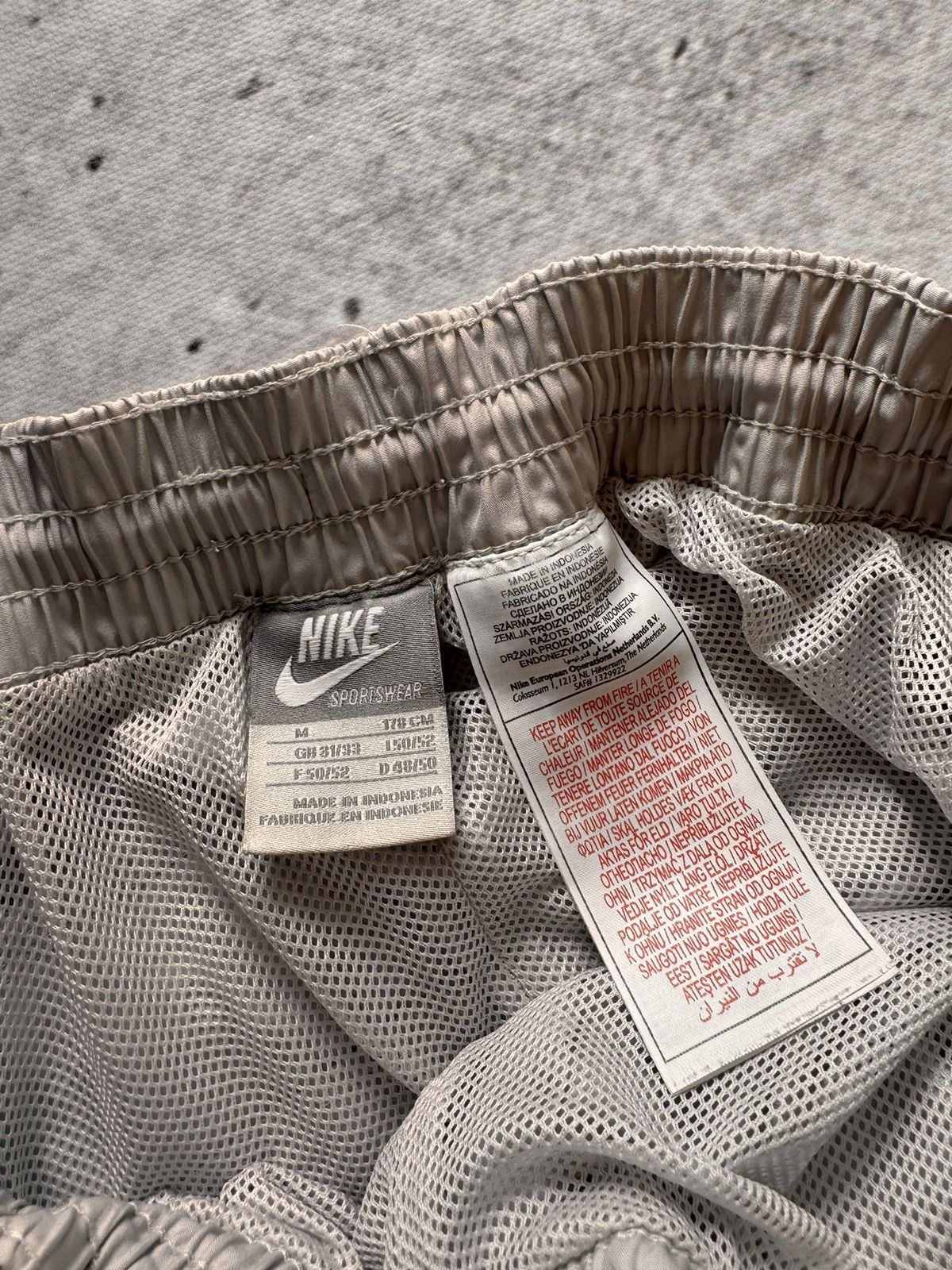 Nike × Vintage NIKE VINTAGE BASIC LOGO OVERSIZE BAGGY PANTS Size US 32 / EU 48 - 7 Thumbnail