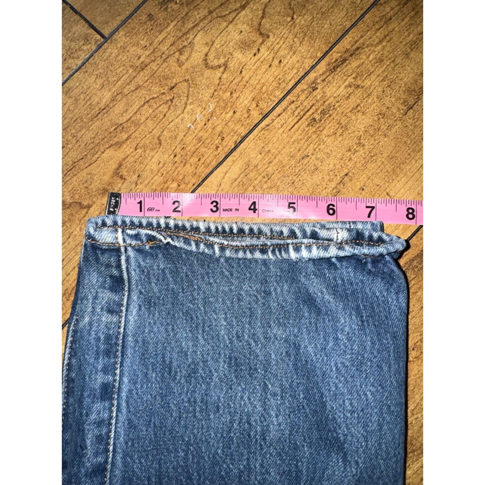 Levi's VINTAGE Levi's 501 Jeans Denim Blue 90s Button Fly 32x31 Mens Regular Straight Jeans Size US 32 / EU 48 - 3 Thumbnail