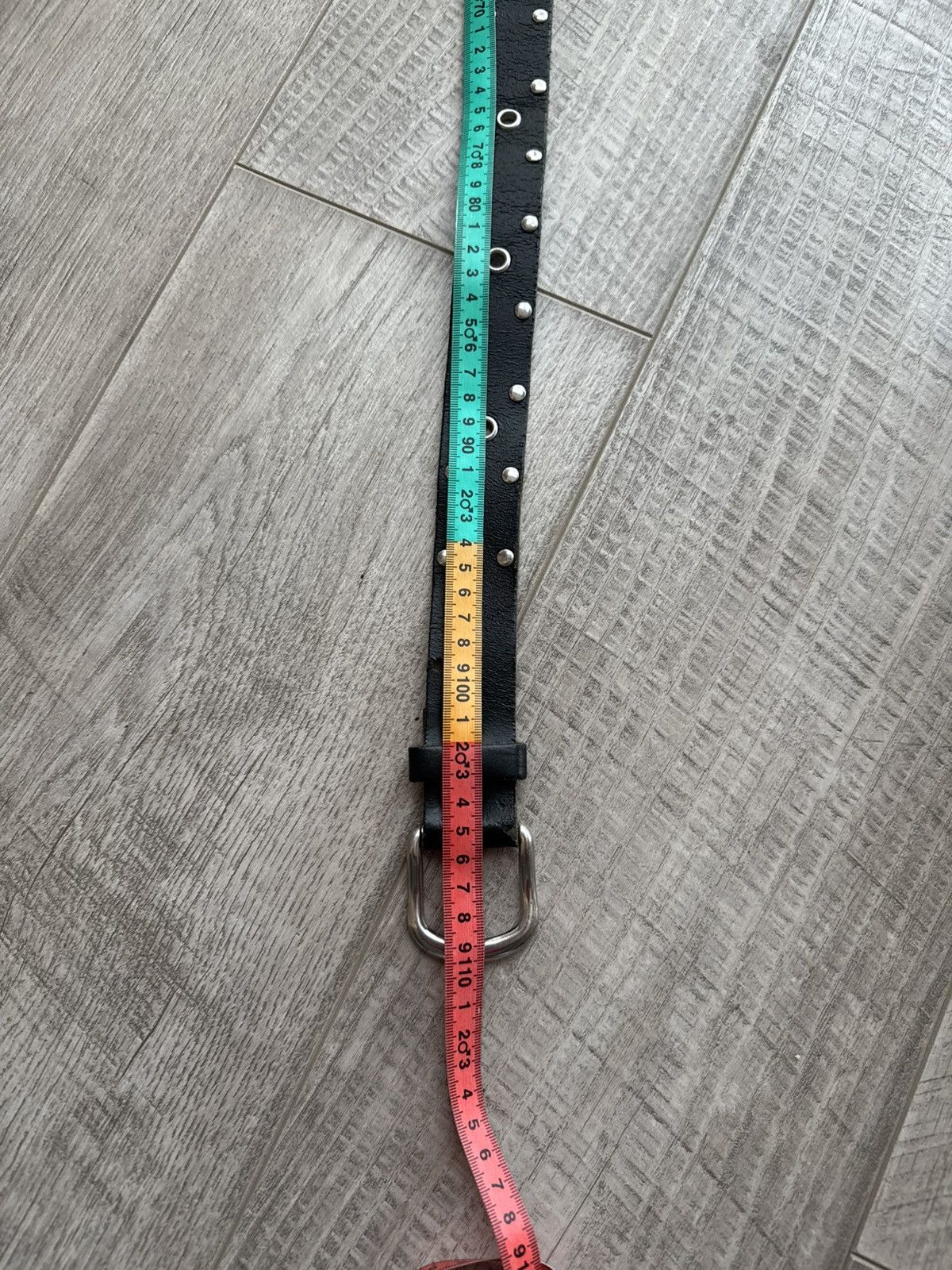 If Six Was Nine VINTAGE Y2K JAPANESE BELT ALT GOTH PUNK RAVE KANYE STYLE Size ONE SIZE - 7 Thumbnail