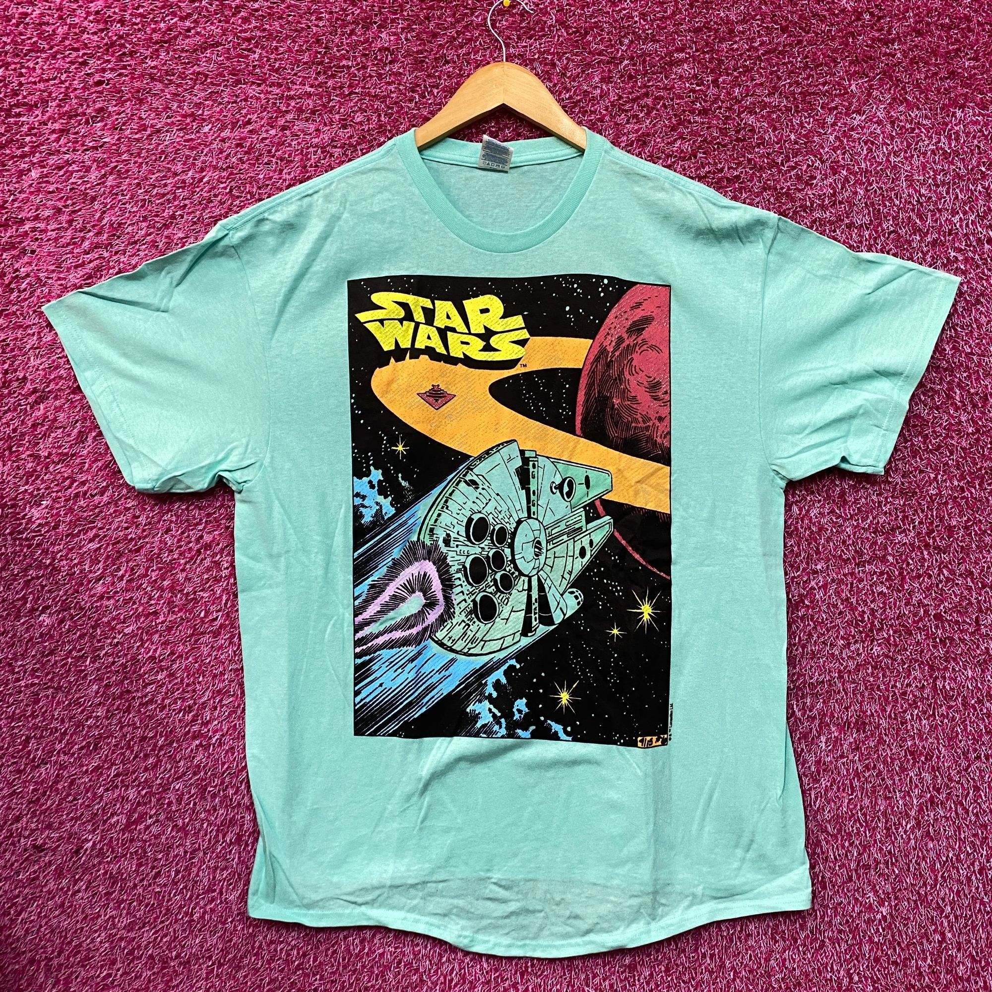 Star Wars Star Wars The Millennium Falcon Amazing Graphic Design Vinta Size US XL / EU 56 / 4 - 1 Thumbnail