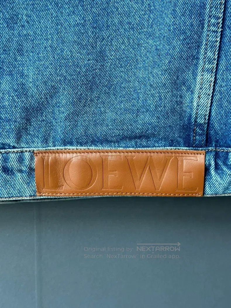 Loewe Loewe Faux Fur Denim Jacket Size US L / EU 52-54 / 3 - 7 Thumbnail