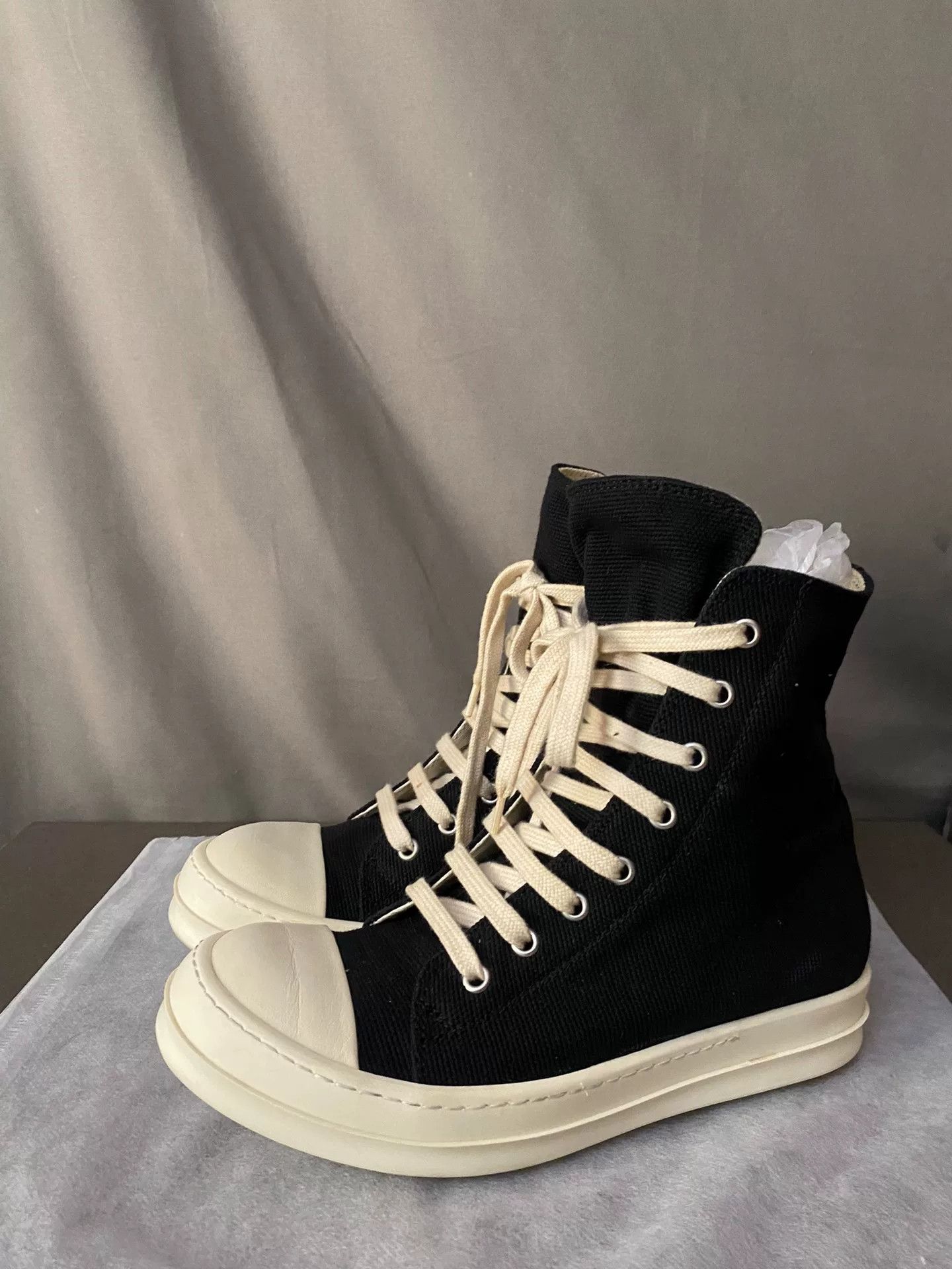 Rick Owens Rick Owens Hitop Sneakers 37 Women Size US 6.5 / IT 36.5 - 1 Thumbnail