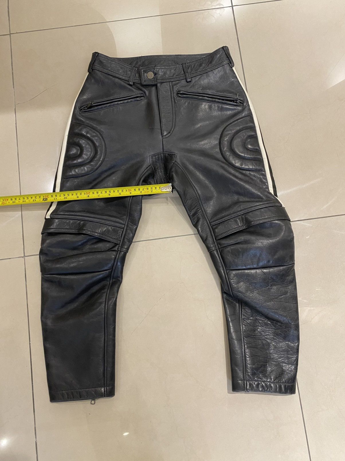 Leather × Neil Barrett Neil Barrett BIKER Leather Pant 28 Size US 28 / EU 44 - 14 Thumbnail