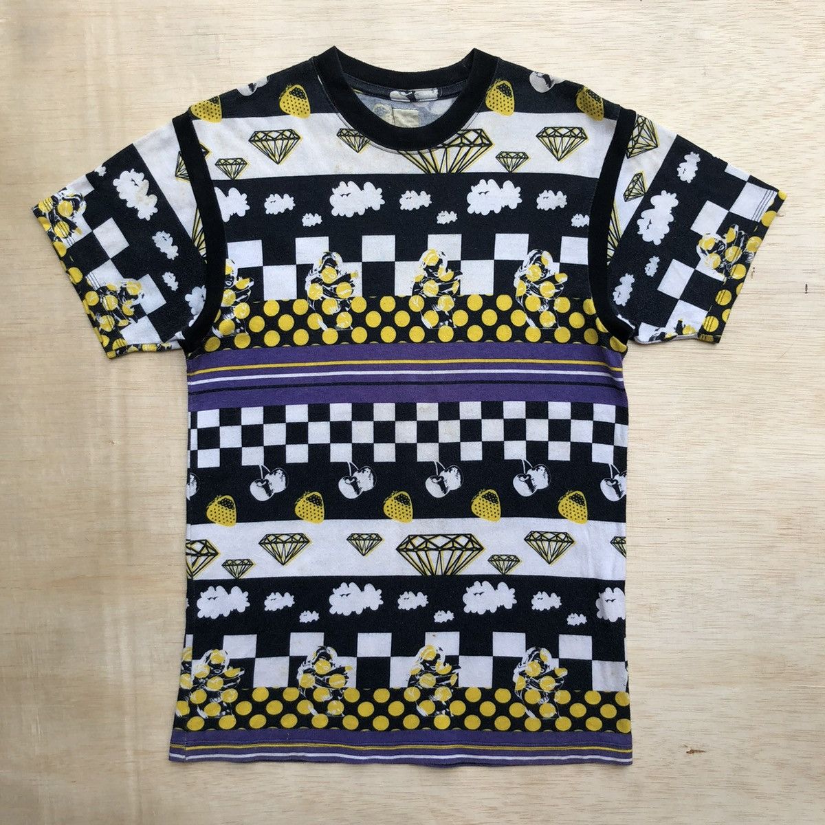 Japanese Brand × Undercover UNDERCOVER DIAMOND PEACH SHORT SLEEVE TSHIRT Size US M / EU 48-50 / 2 - 1 Thumbnail