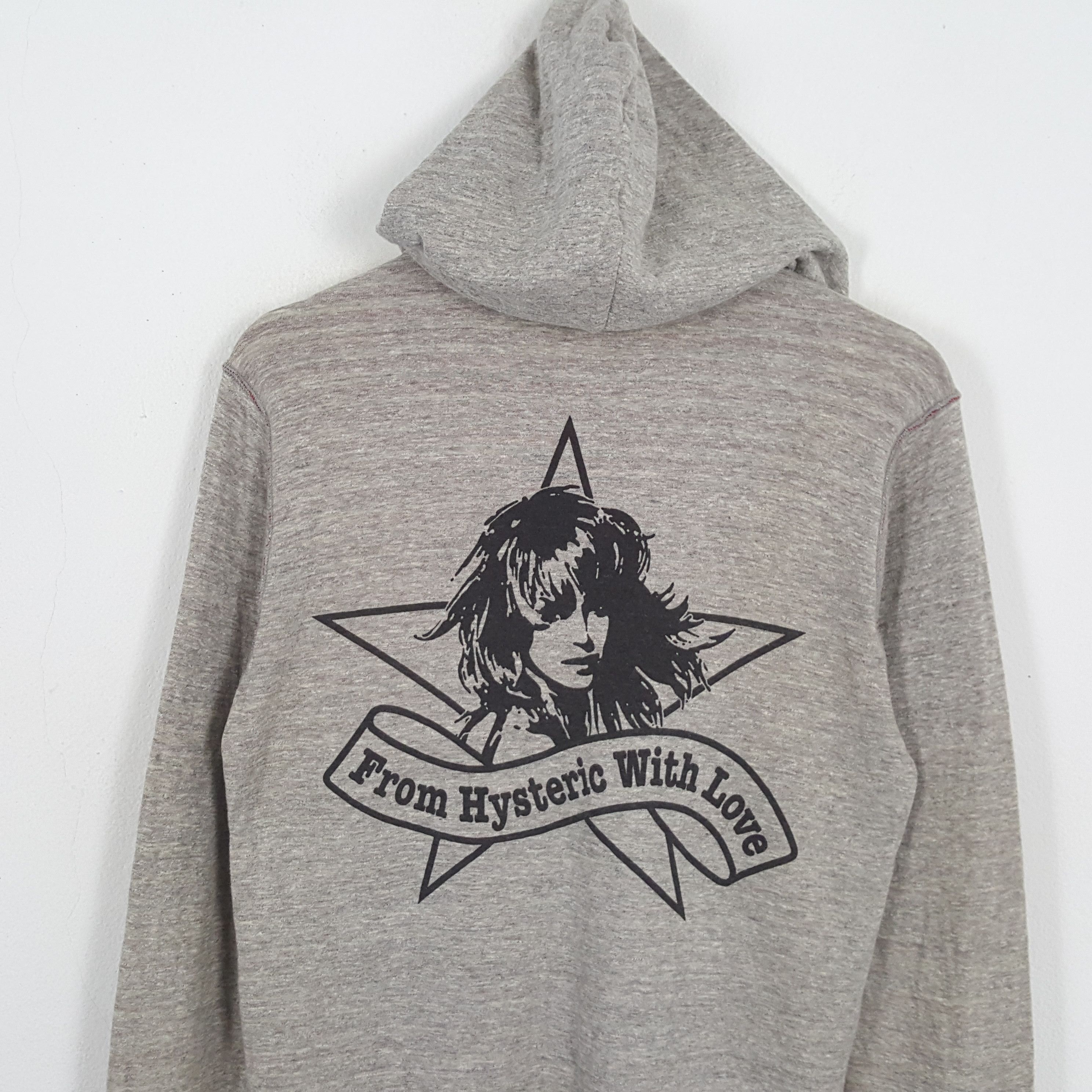 Hysteric Glamour × Japanese Brand × Vintage HYSTERIC GLAMOUR Fashion Style Reversible Zipper Hoodies Size US XS / EU 42 / 0 - 2 Thumbnail