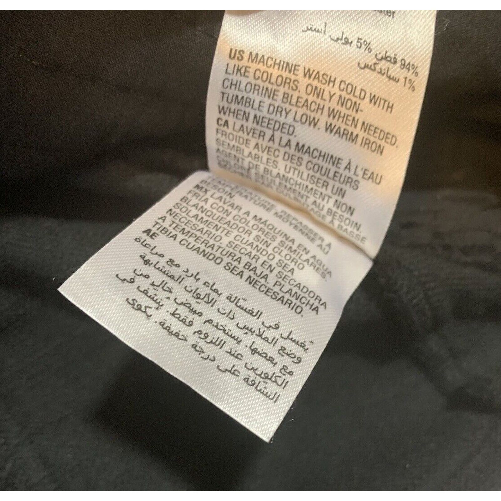 I.N.C INC Concepts Puff-Sleeve Coated Denim Blazer Black k L Size L / US 10 / IT 46 - 10 Thumbnail