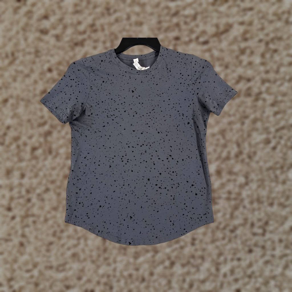 Lululemon Lululemon Women's T-Shirt Casual Short Sleeve Cotton Blend Gray Love 2 Slim Fit All Seasons Size XS / US 0-2 / IT 36-38 - 1 Thumbnail