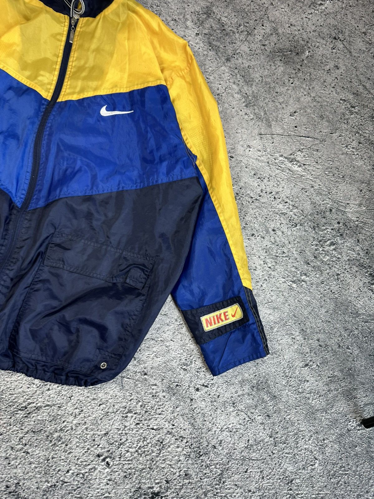 Nike × Vintage Vintage Nike big swoosh jacket - made in USA Size US XL / EU 56 / 4 - 3 Thumbnail