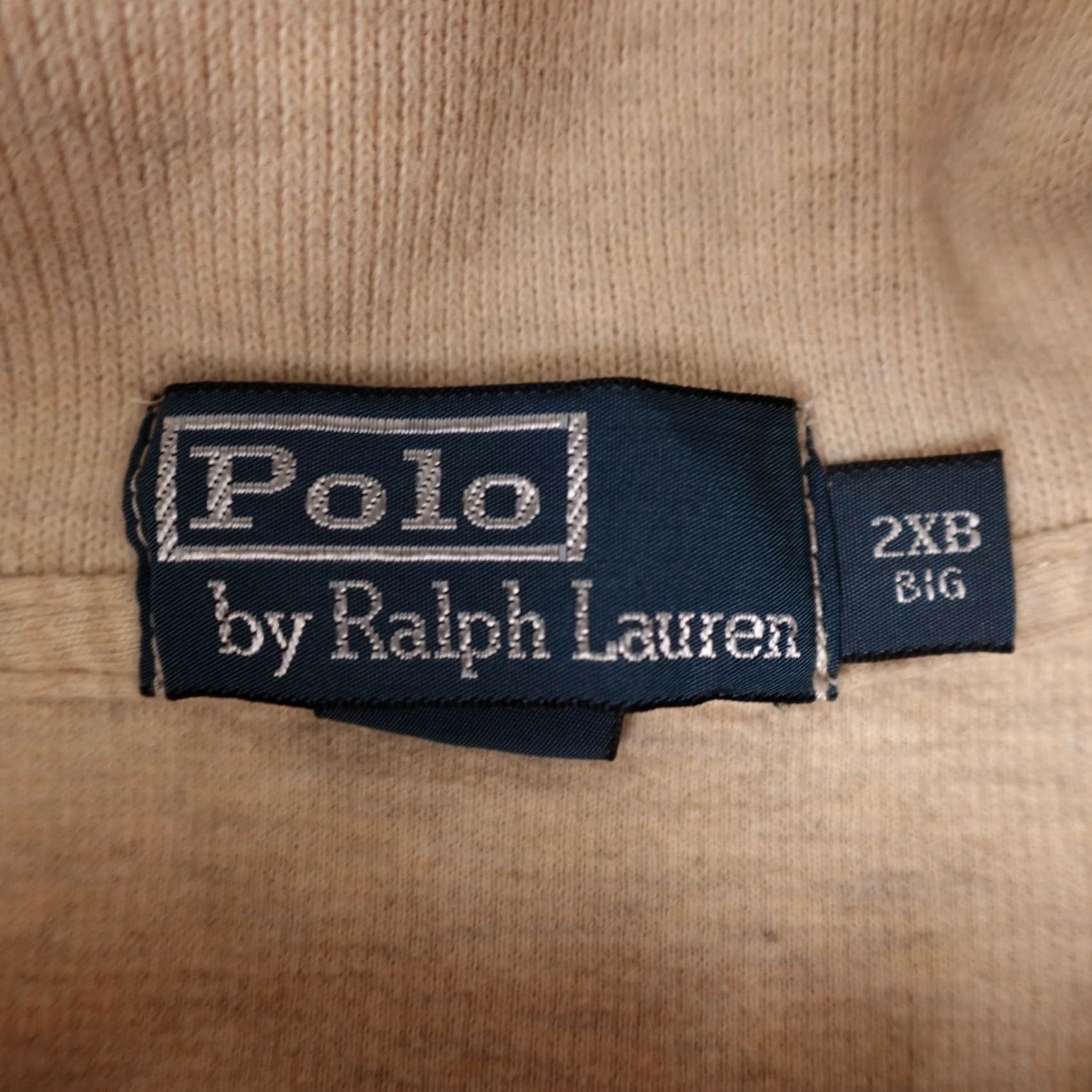 Polo Ralph Lauren Polo Ralph Lauren Sweater Mens Big 2X Brown Pullover 1/4 Zip Preppy Casual Knit Mock Neck Size US XXL / EU 58 / 5 - 2 Thumbnail