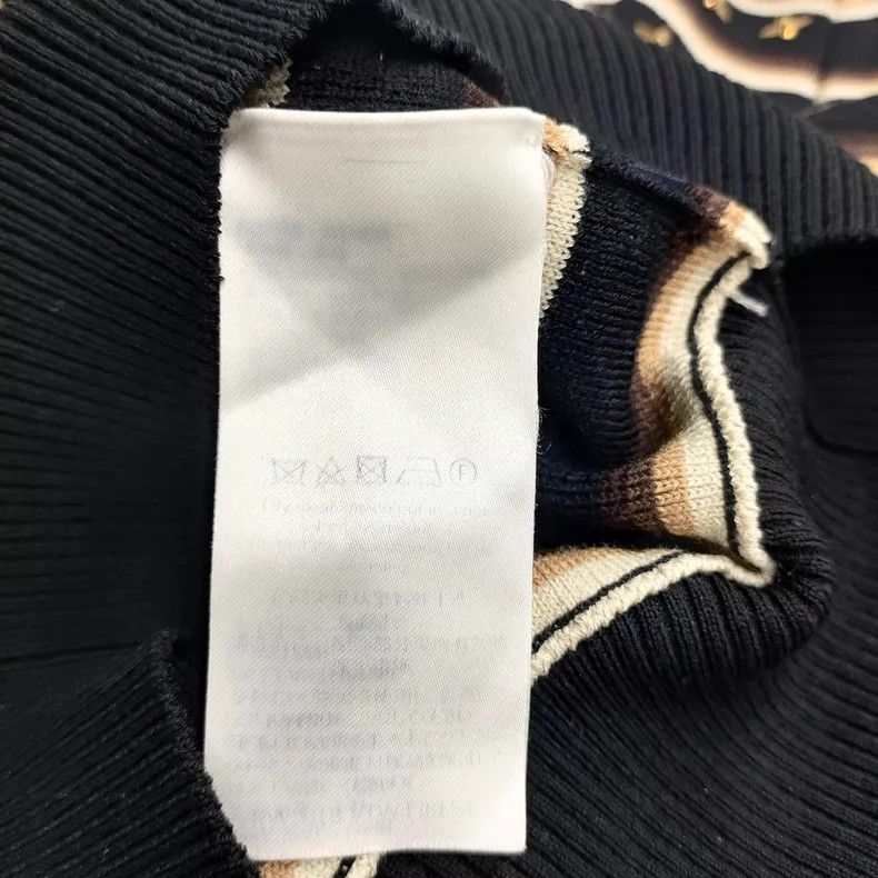 Louis Vuitton Louis Vuitton Black-and-brown starry striped sweater Size S / US 4 / IT 40 - 4 Thumbnail
