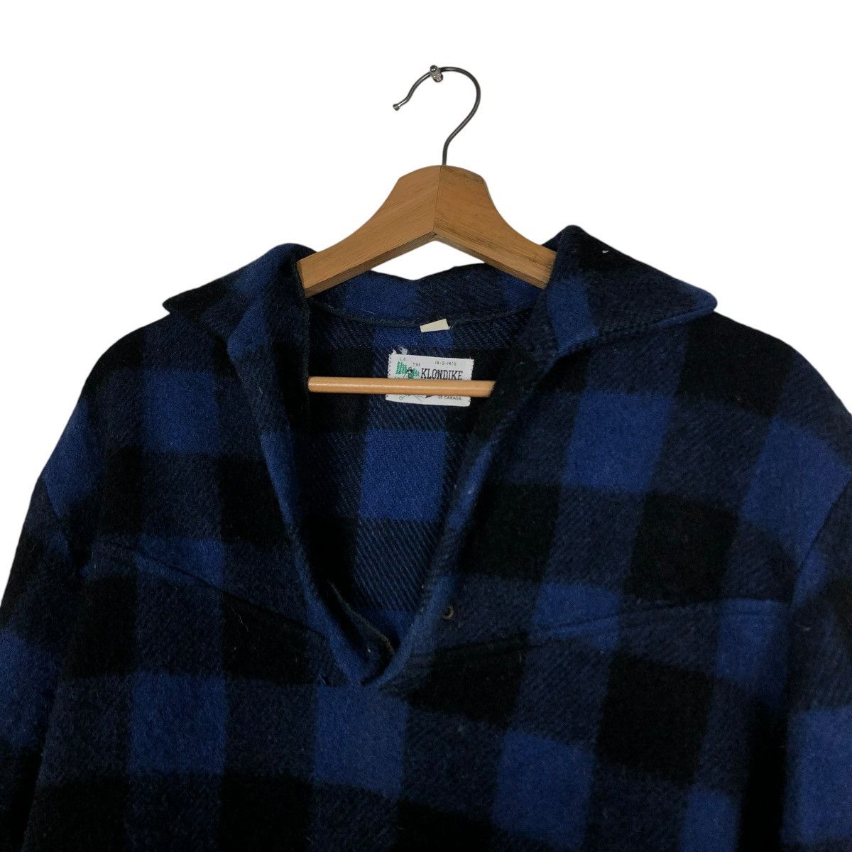 Japanese Brand 🔥VINTAGE WOOL JACKET PULL OVER KLONDIKE TOYO ENTERPRISE Size US S / EU 44-46 / 1 - 13 Thumbnail