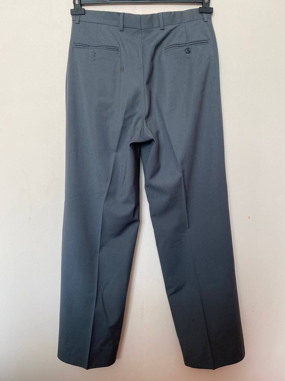 Giorgio Armani Vintage Giorgio Armani Suit Grey Wool Size 46R - 19 Thumbnail