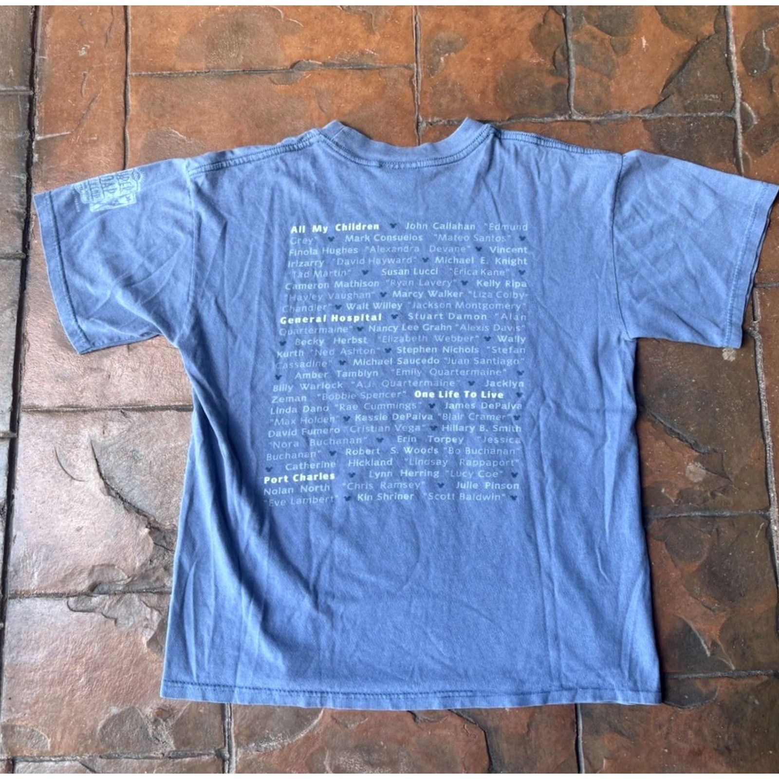 Disney VINTAGE 90s Disney Super Soap Weekend T-Shirt ABC MGM Medium Disney Shirt Unisex Adults Blue Mickey Mouse 90s Theme Mens Womens Size US M / EU 48-50 / 2 - 3 Thumbnail