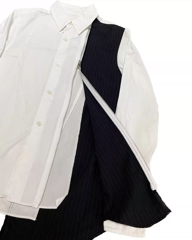 Comme des Garcons Comme Des Garcons Patchwork deconstructed shirt Size XS / US 0-2 / IT 36-38 - 2 Thumbnail