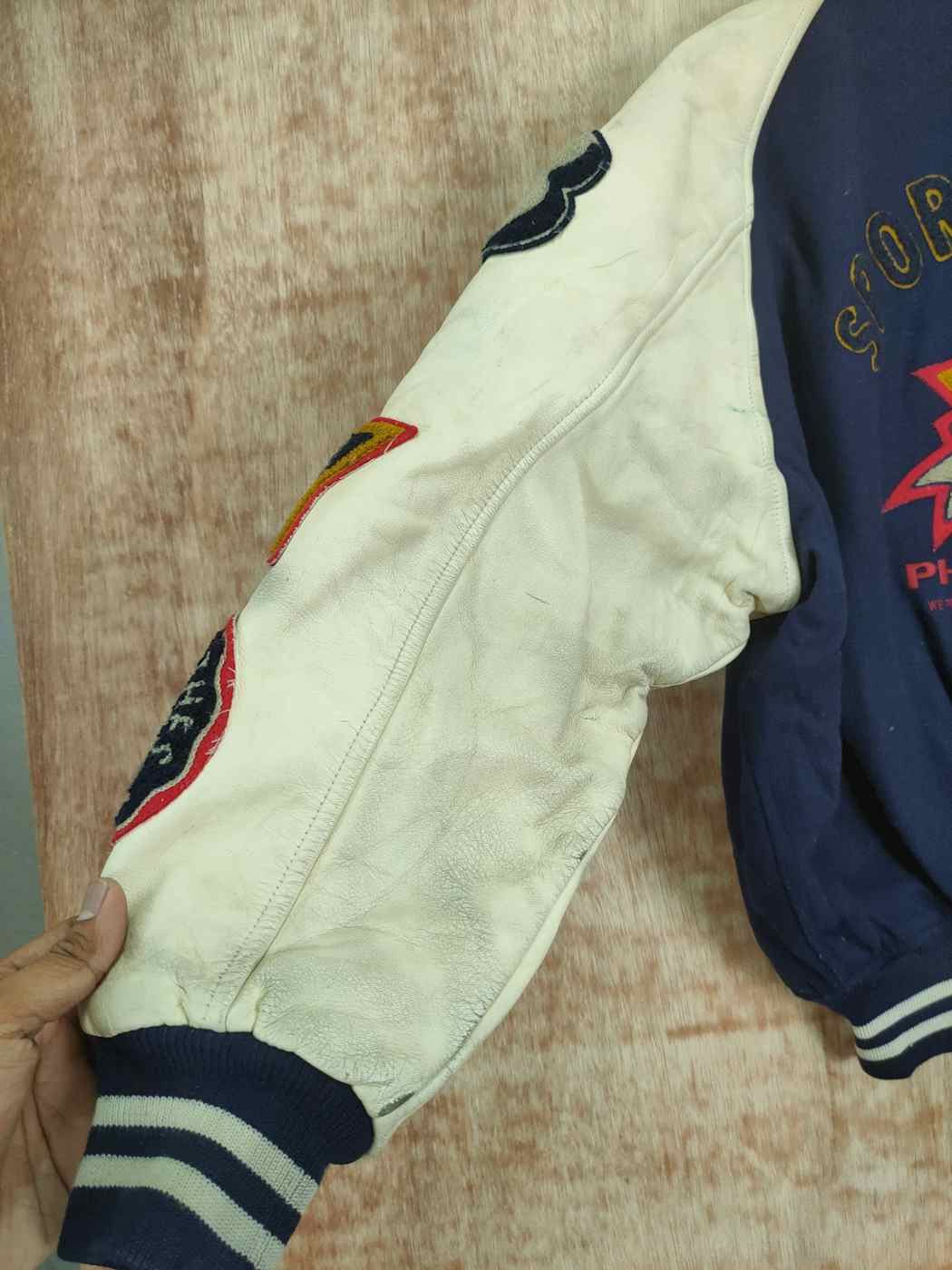 Vintage Eastboy japan varsity jacket wool leather vintage #4205DLAL Size US M / EU 48-50 / 2 - 6 Thumbnail