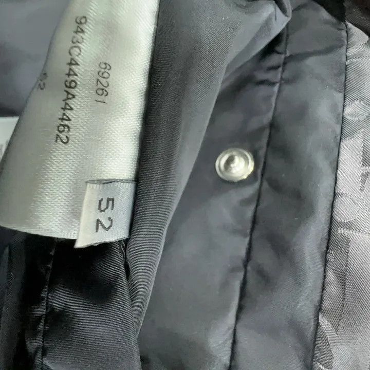 Dior Dior Dior Gray Logo Print Long Sleeve Puffer Jacket 0079-2 Size US L / EU 52-54 / 3 - 4 Thumbnail