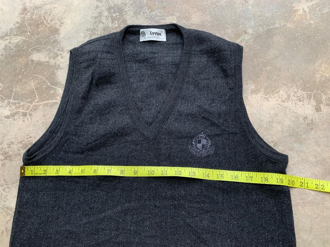 Japanese Brand × Vintage Vintage LYNX Wool Vest Size US L / EU 52-54 / 3 - 7 Thumbnail