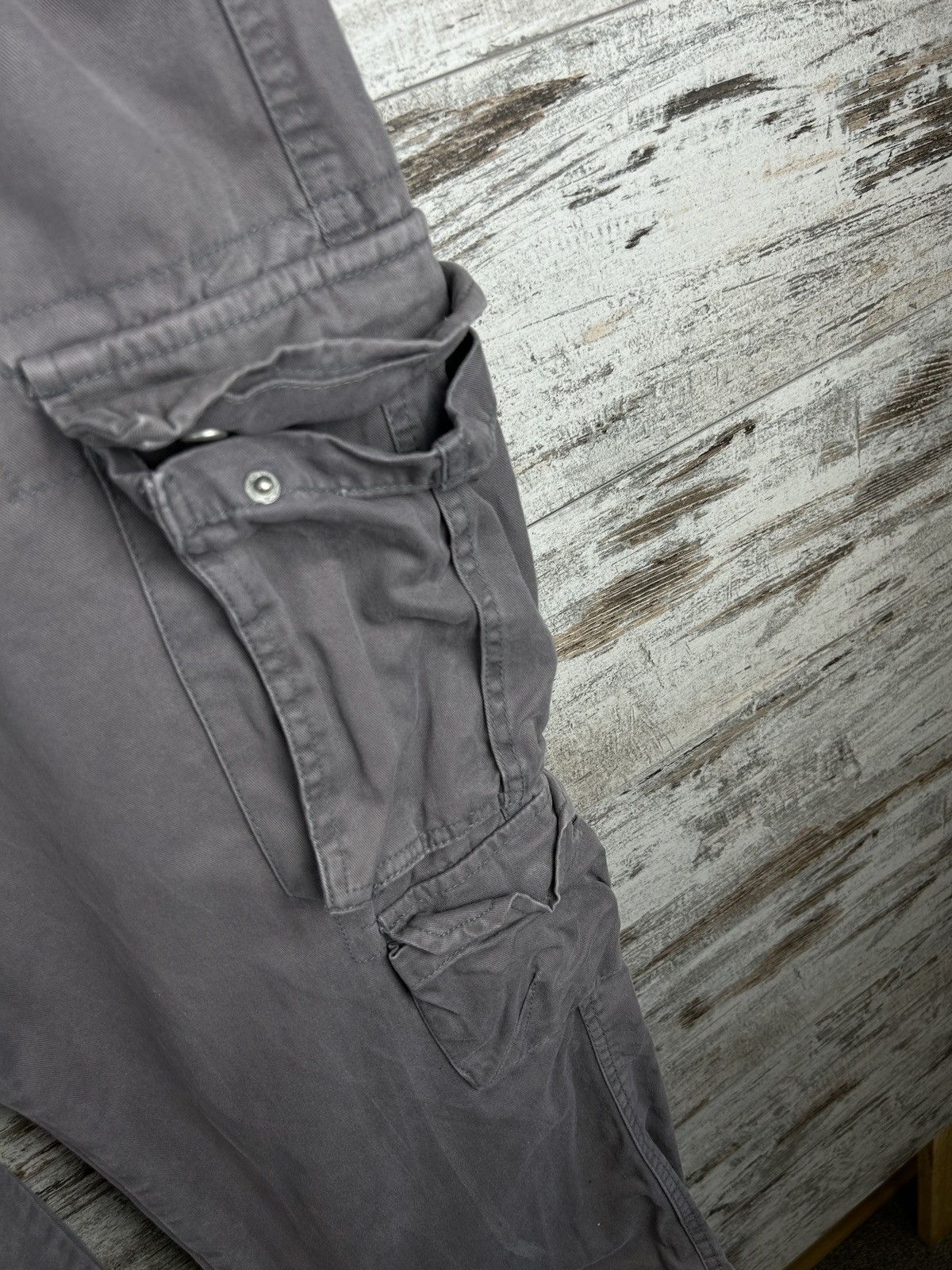 Japanese Brand × Vintage Mens Vintage Cargo pants streetwear y2k Japanese style rare Size US 38 / EU 54 - 7 Thumbnail