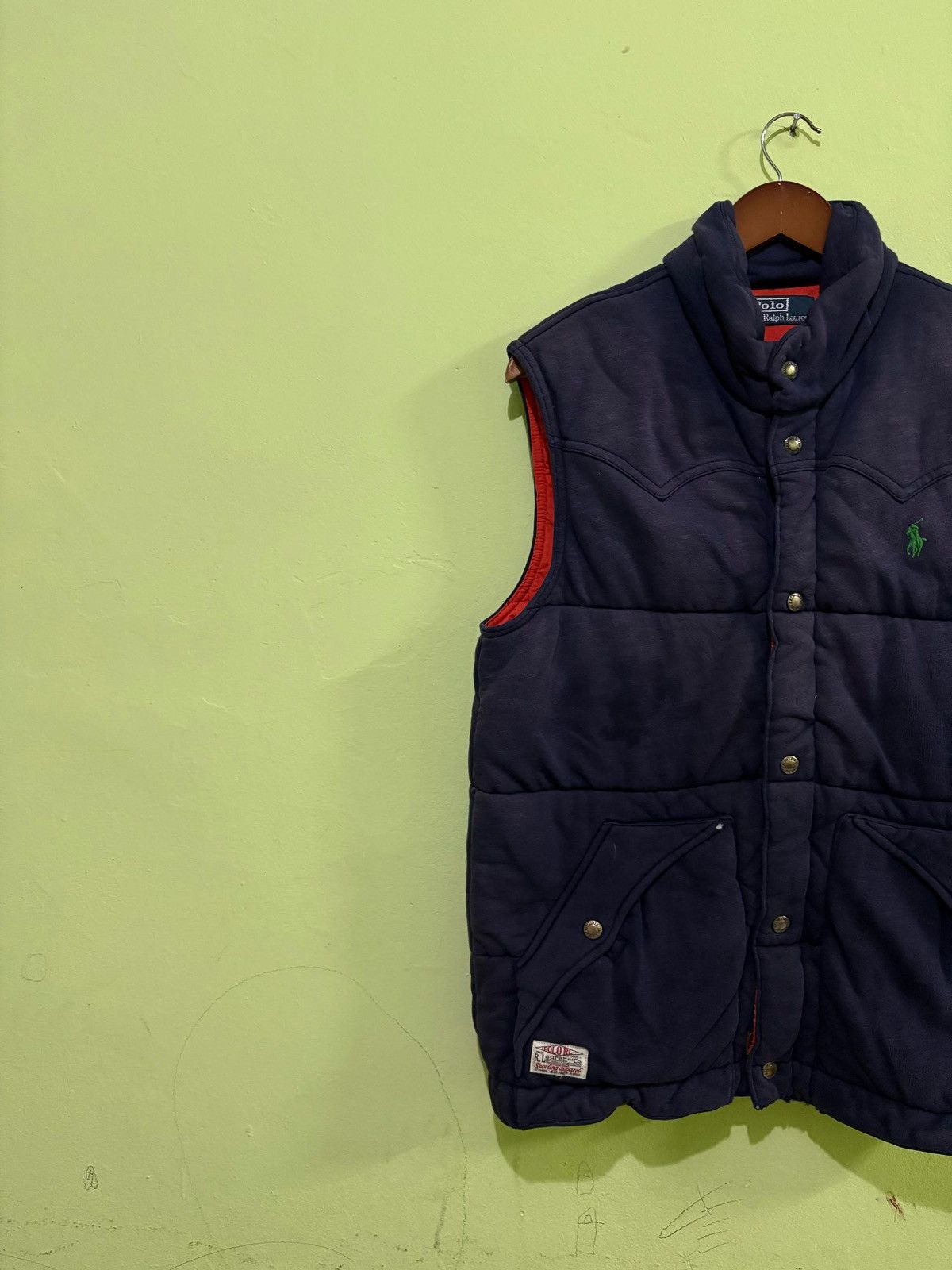 Polo Ralph Lauren × Vintage Polo Ralph Lauren Padded Vest Small Pony Design Size US S / EU 44-46 / 1 - 2 Thumbnail