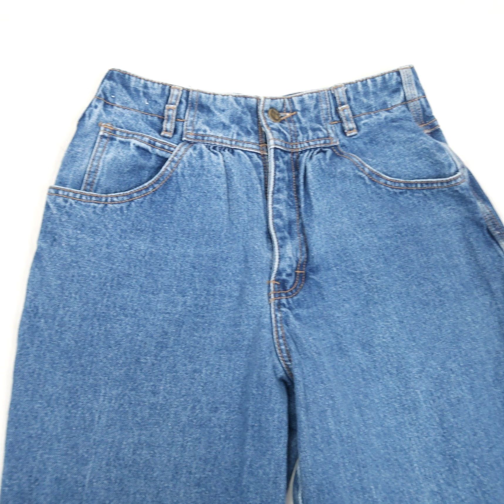 Vintage VINTAGE Union Bay Jeans 90s Medium Wash High Rise Tapered Mom Jeans 25 in 90s Vintage Womens Jeans M/L Size 25" / US 0 / IT 36 - 2 Thumbnail