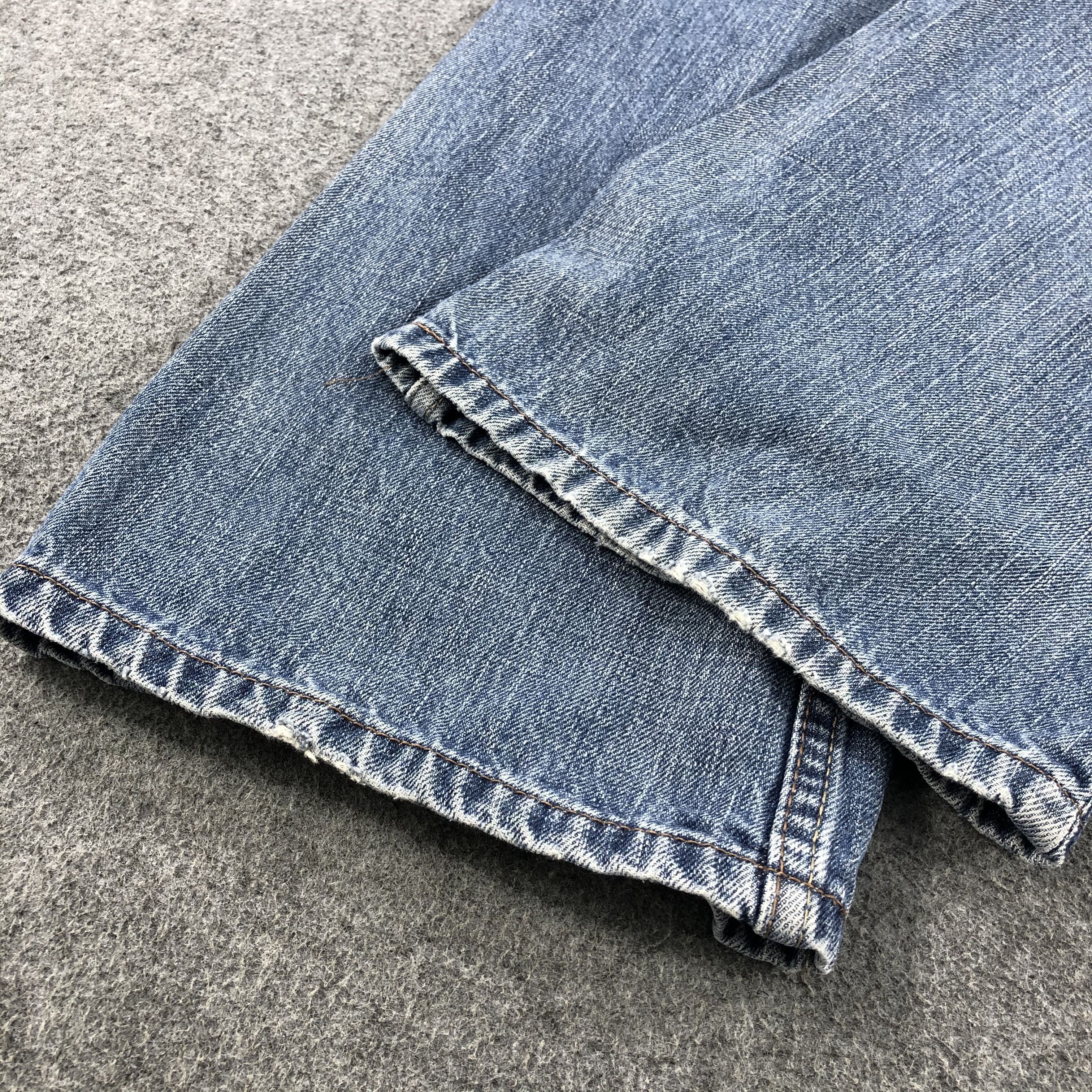 Levi's × Vintage Vintage Blue Wash Levis 527 Flare Jeans-JM1729 Size US 35 - 5 Thumbnail