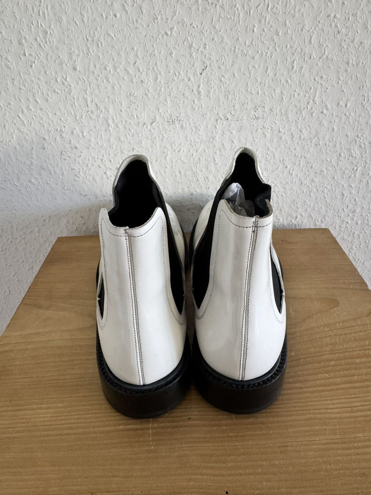 Calvin Klein 205W39NYC Chelsea Boots White Size US 8 / EU 41 - 5 Thumbnail