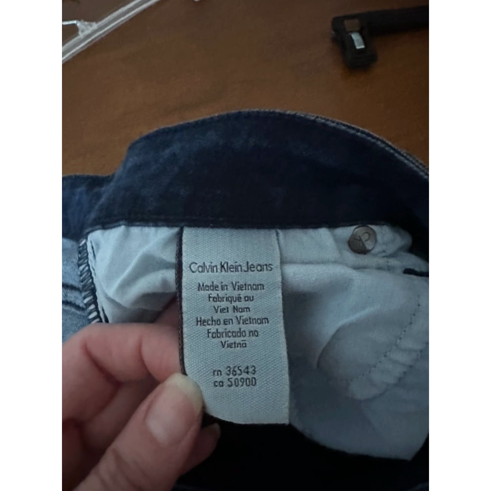 Calvin Klein Calvin Klein Jeans Woman's Size 8 Blue Denim Size 30" / US 8 / IT 44 - 4 Thumbnail